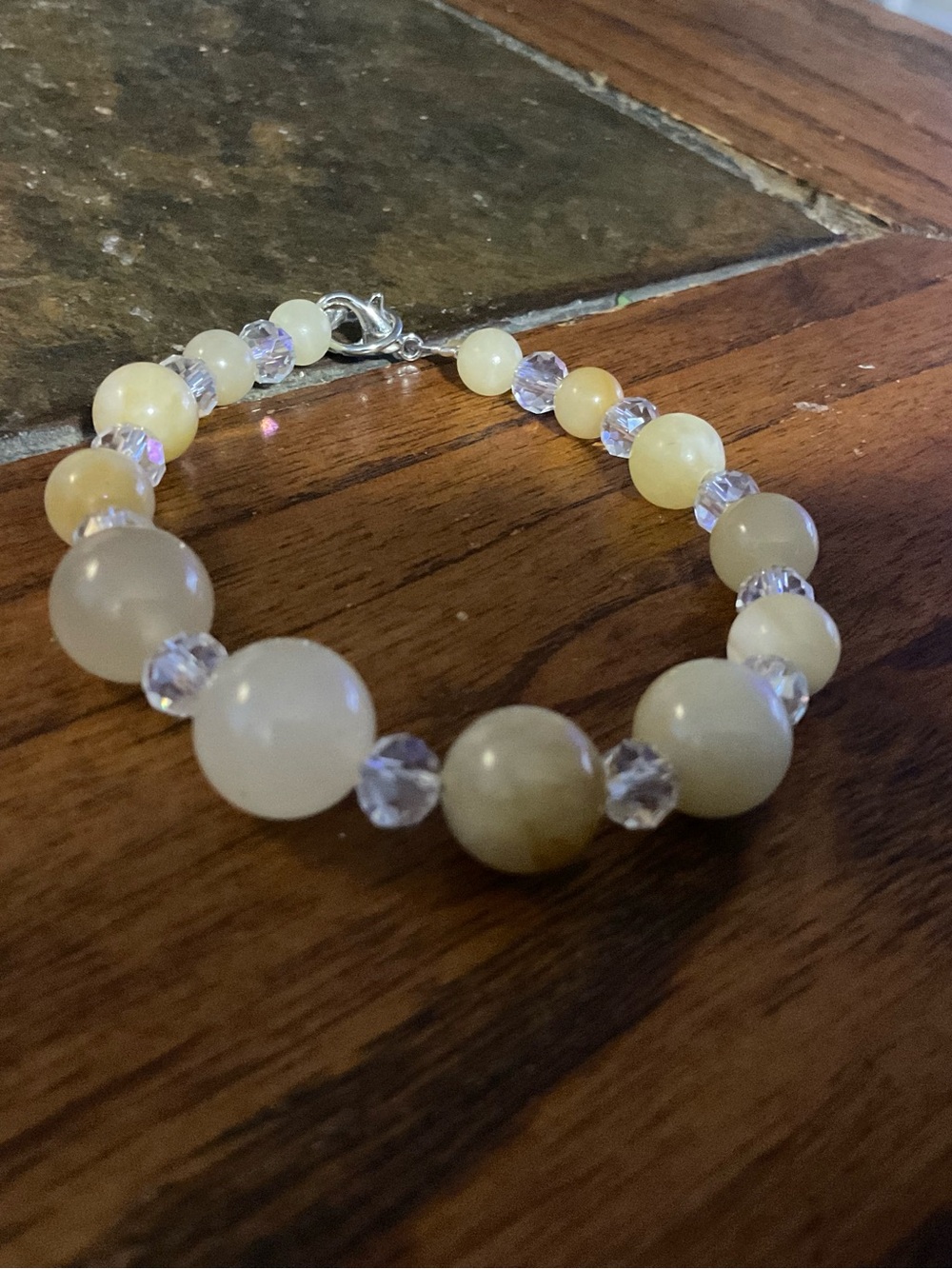 Yellow Aventurine Beaded Women's Bracelet